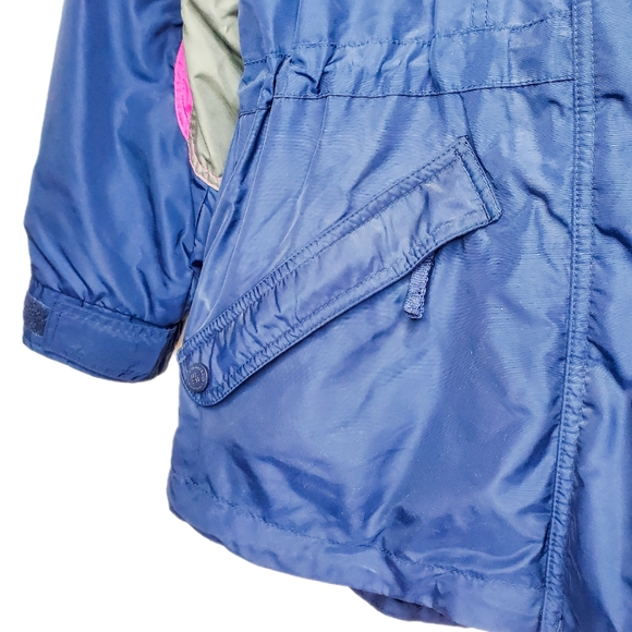 Columbia Long's Peak Retro Fleece Ski Snow Winter Jacket Violet Pink Vintage 80s - Picture 11 of 16